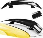 Universal Rear Spoiler 46Inch Glossy Rear Trunk Spoiler Wing Universal ABS Lightweight Trunk Lid Spoiler Wing Racing Spoiler