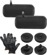 2 PCS Universal Car Rear Suspension Spring Airbag for Sedans SUV Off-Road Vehicle Noise uction System, Rubber Shock Absorber 85×200 Side Nozzle
